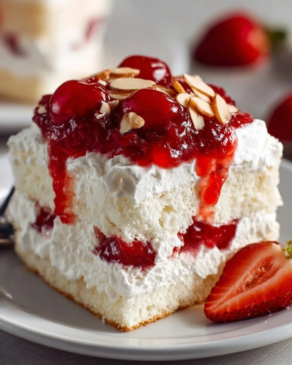 Heaven on Earth Cake, an easy no-bake dessert recipe