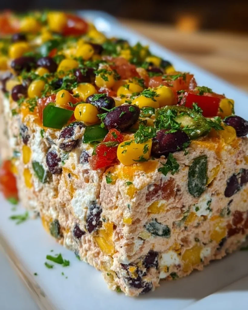 Zesty Cowboy Caviar Jalapeño Popper Cheese Log appetizer