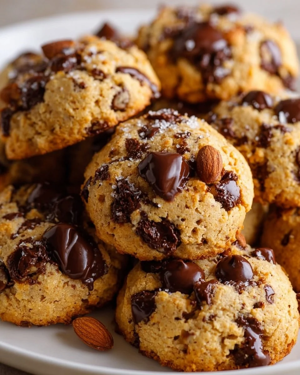 Almond flour banana cookies baked to perfection, healthy and delicious