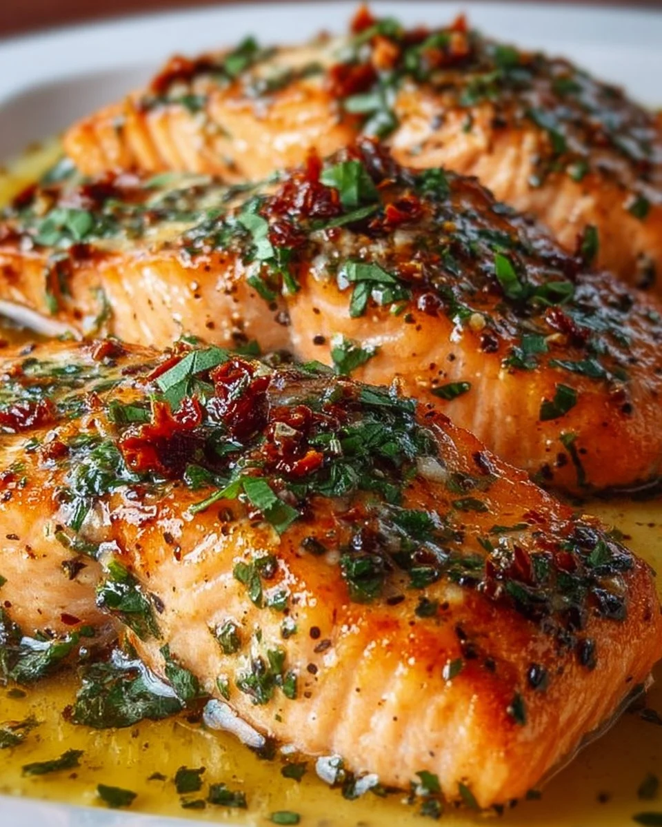 Delicious Classic Marry Me Salmon recipe prepared with fresh ingredients