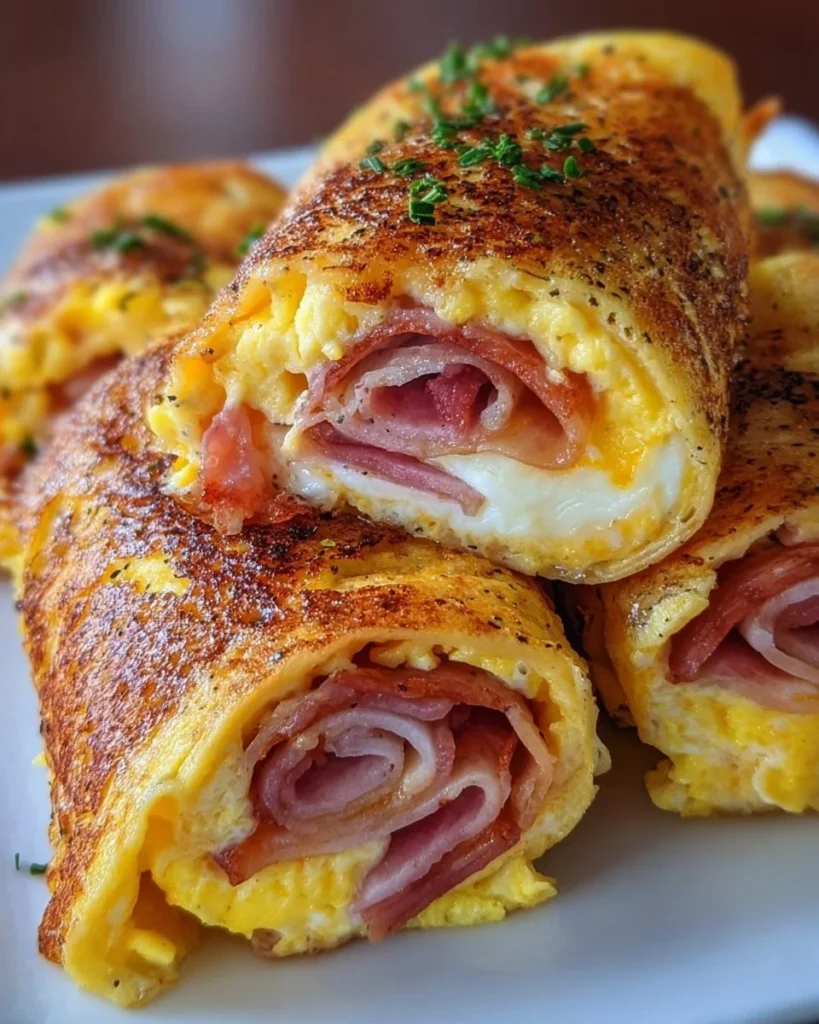 Low Carb Breakfast Roll Ups loaded with healthy ingredients for a nutritious start.