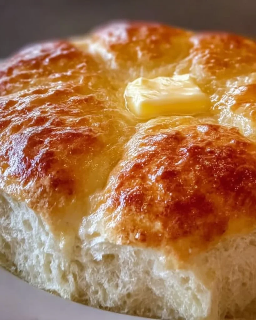 Homemade stovetop bread cooking on a stovetop skillet.