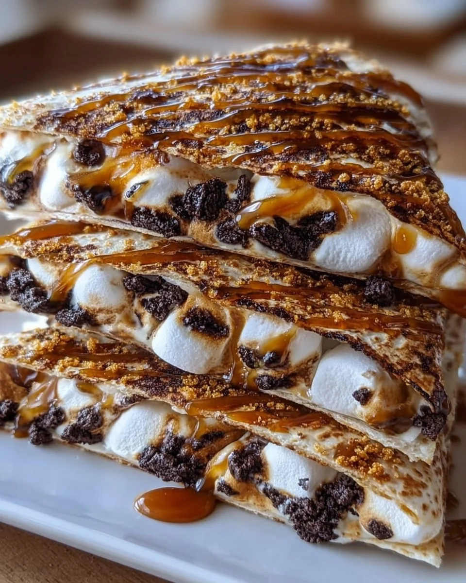S’Mores Crunchwrap featuring Oreos, a delicious dessert treat.