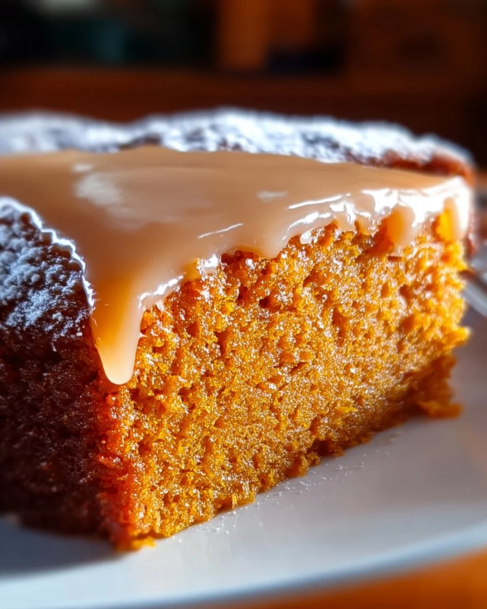 Deliciously moist Southern sweet potato cake with cream cheese frosting.