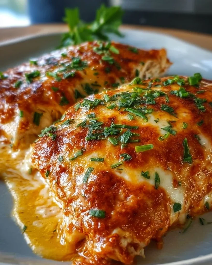 Cottage Cheese Chicken Enchilada Foldovers served on a plate with fresh toppings