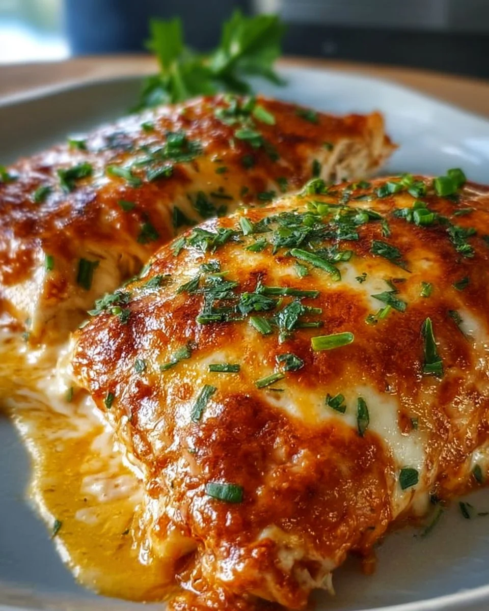 Cottage Cheese Chicken Enchilada Foldovers served on a plate with fresh toppings