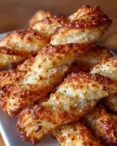 Delicious Cottage Cheese Garlic Parmesan Soft Twists fresh from the oven