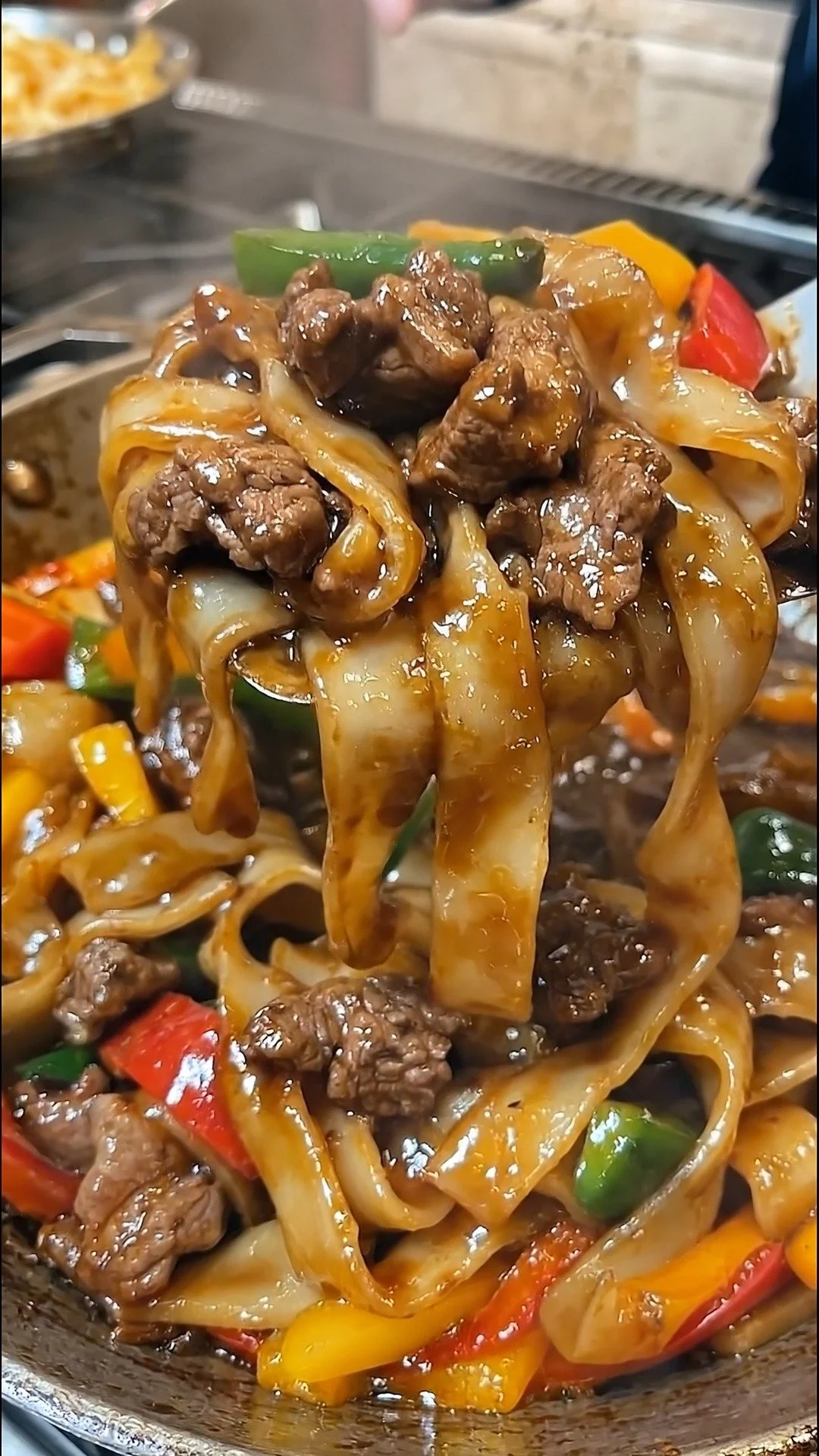 Delicious and irresistible yummy dinner served on a plate